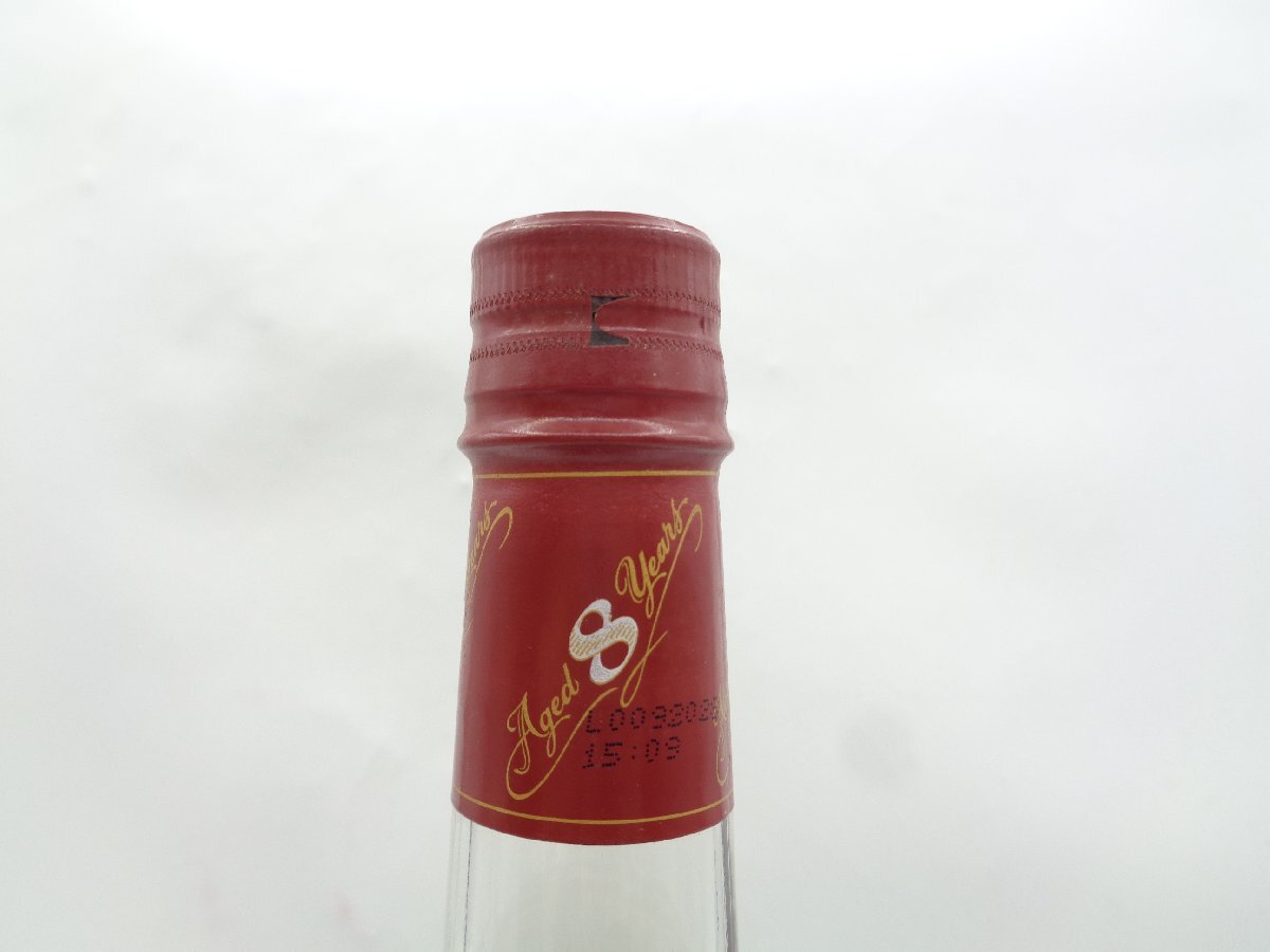 WILD TURKEY 8年 ワイルド ターキー ケンタッキー バーボン ウイスキー 赤 レッドキャップ 1000ml 50,5% 未開封 古酒 B66679の画像7