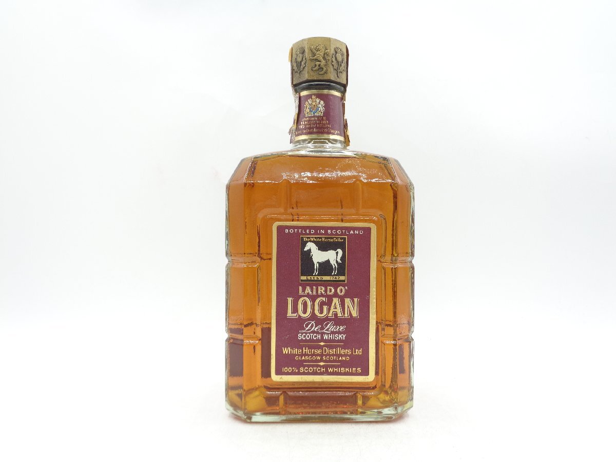 LAIRD O' LOGAN DELUXE レアード ローガン デラックス 八角スクリューキャップ スコッチ ウイスキー 未開封 古酒 W365の画像1