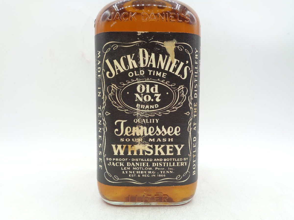 JACK DANIEL'S Old NO.7 ジャック ダニエル テネシー ウイスキー 未開封 古酒 1000ml 45％ X266997の画像5