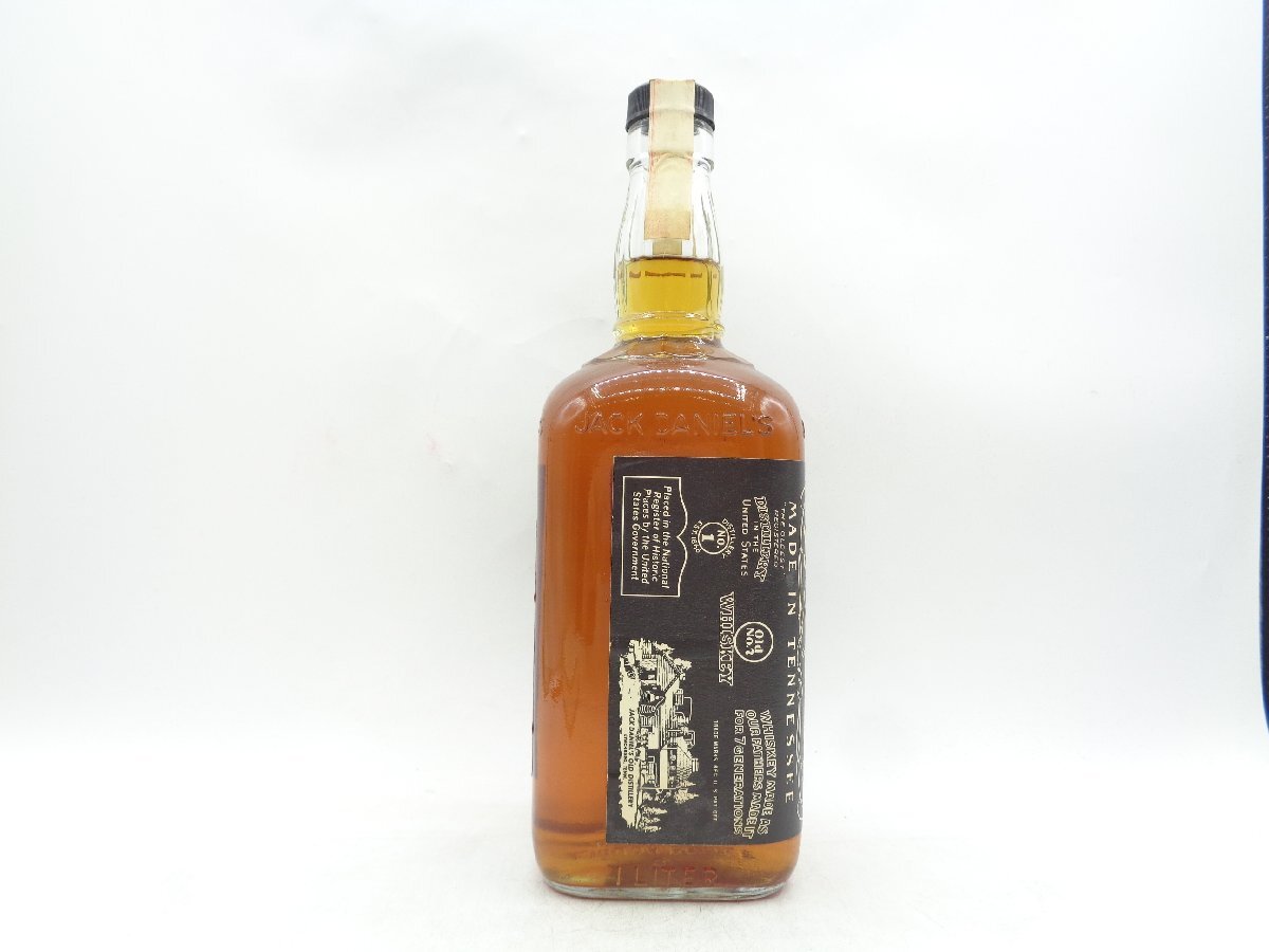 JACK DANIEL'S Old NO.7 ジャック ダニエル テネシー ウイスキー 未開封 古酒 1000ml 45％ X266997の画像4