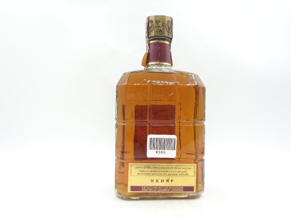 LAIRD O' LOGAN DELUXE レアード ローガン デラックス 八角スクリューキャップ スコッチ ウイスキー 未開封 古酒 W365の画像3