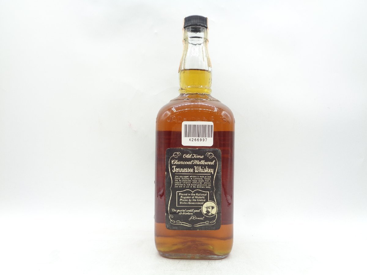 JACK DANIEL'S Old NO.7 ジャック ダニエル テネシー ウイスキー 未開封 古酒 1000ml 45％ X266997の画像3