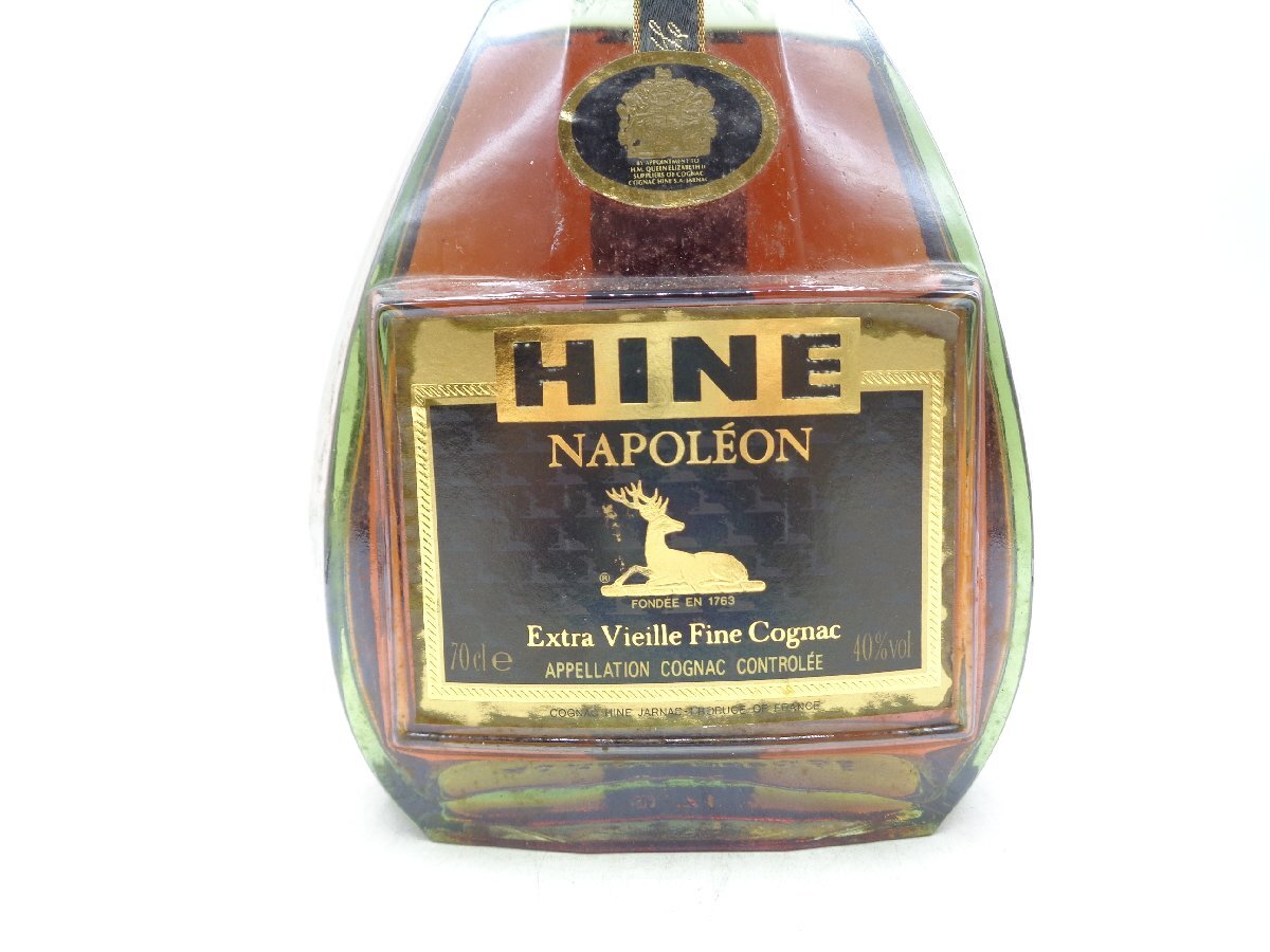HINE NAPOLEON EXTRA VIEILLE FINE COGNAC ハイン ナポレオン エクストラ ヴィエイユ ファイン コニャック ブランデー 700ml G24950の画像5