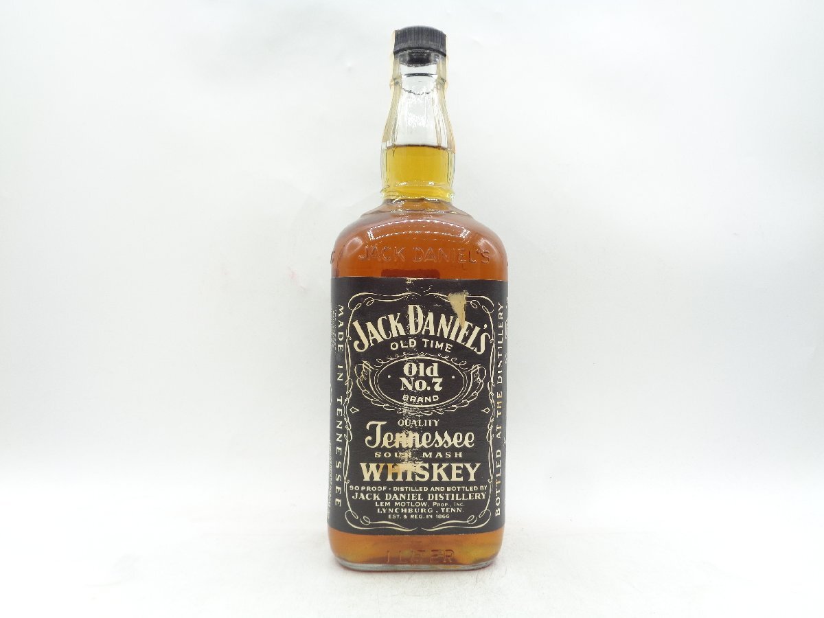 JACK DANIEL'S Old NO.7 ジャック ダニエル テネシー ウイスキー 未開封 古酒 1000ml 45％ X266997の画像1