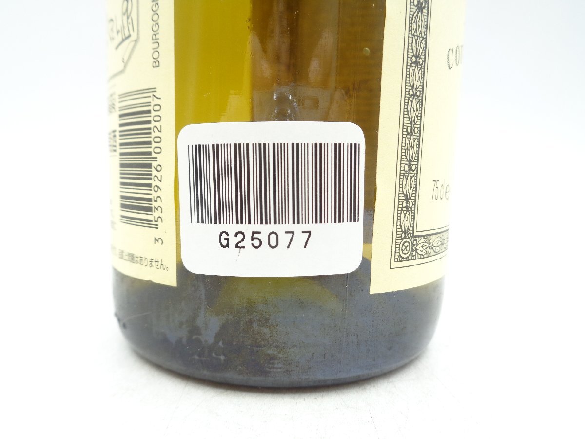 【1円】～ BOURGOGNE 2009 LOUIS JADOT ブルゴーニュ ルイ ジャド 白ワイン 750ml G25077の画像8