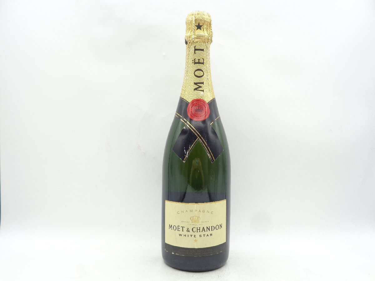 【1円】～ MOET & CHANDON IMPERIAL モエ エ シャンドン アンペリアル ブリュット シャンパン 未開封 古酒 750ml ※ラベル難有 Q014321の画像1