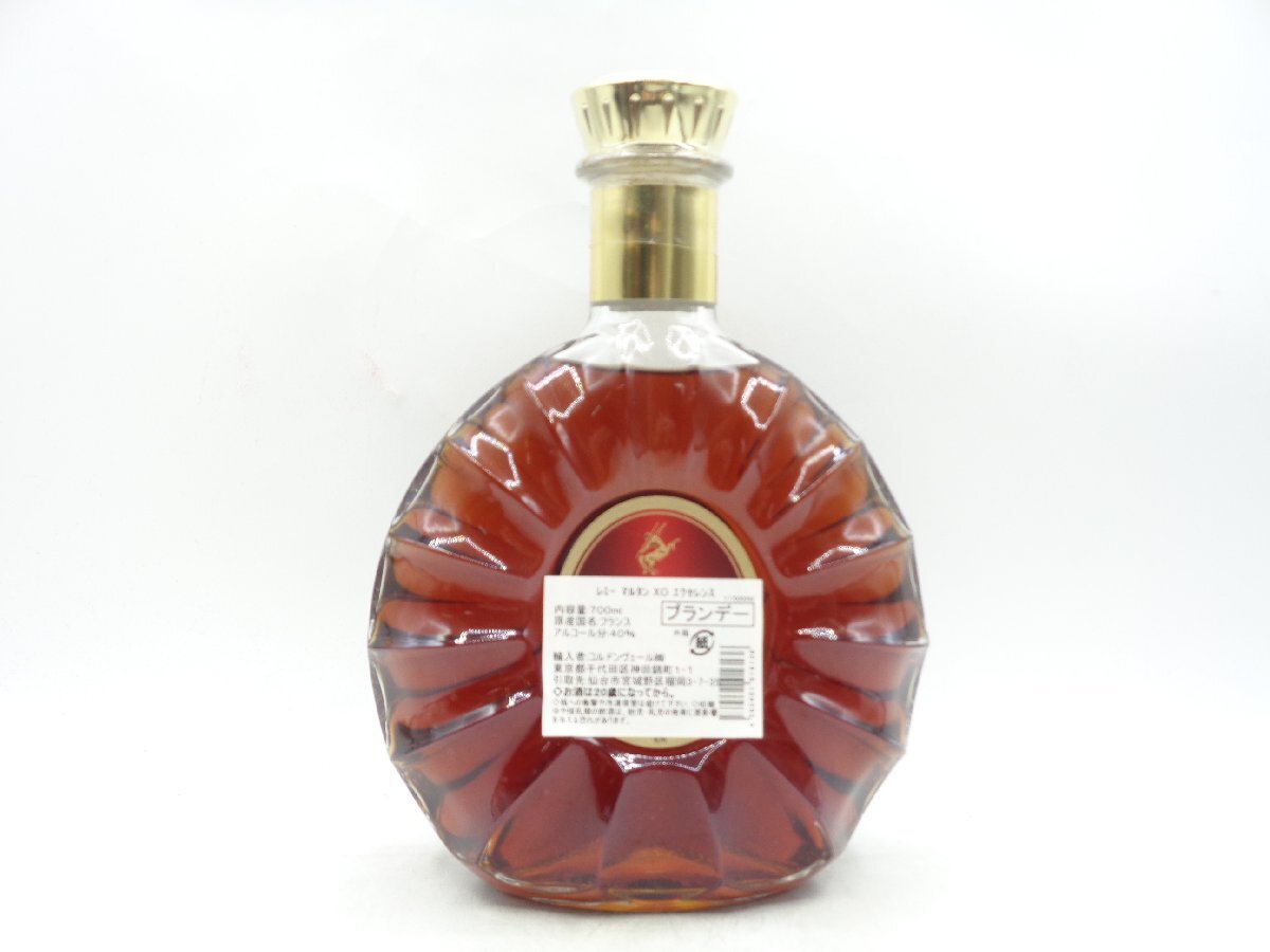 REMY MARTIN XO EXCELLENCE レミーマルタン XO エクセレンス ブランデー 700ml 40% 箱入 未開封 古酒 Q014376の画像4