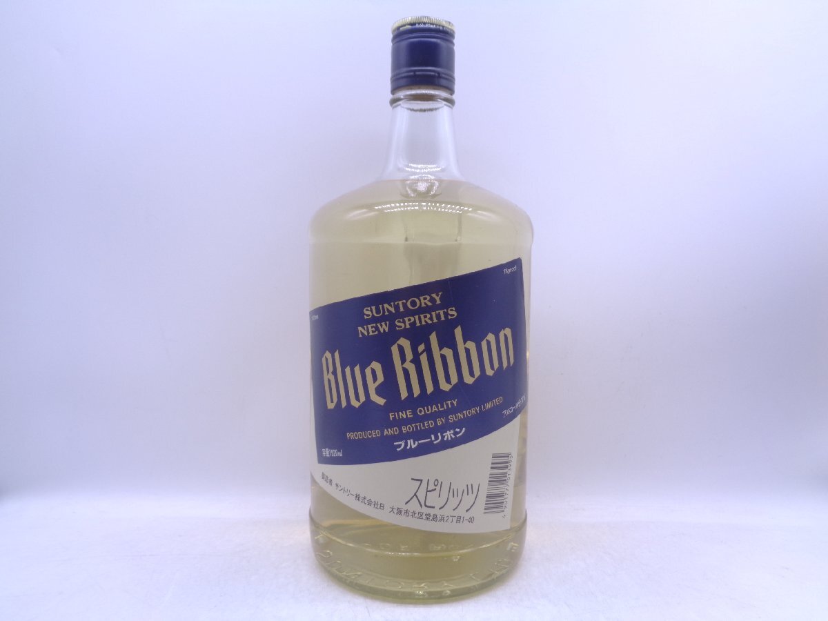 1 jpy ~ big bottle Spirits SUNTORY Suntory Blue Ribbon 1920ml 37% old sake not yet . plug X266601