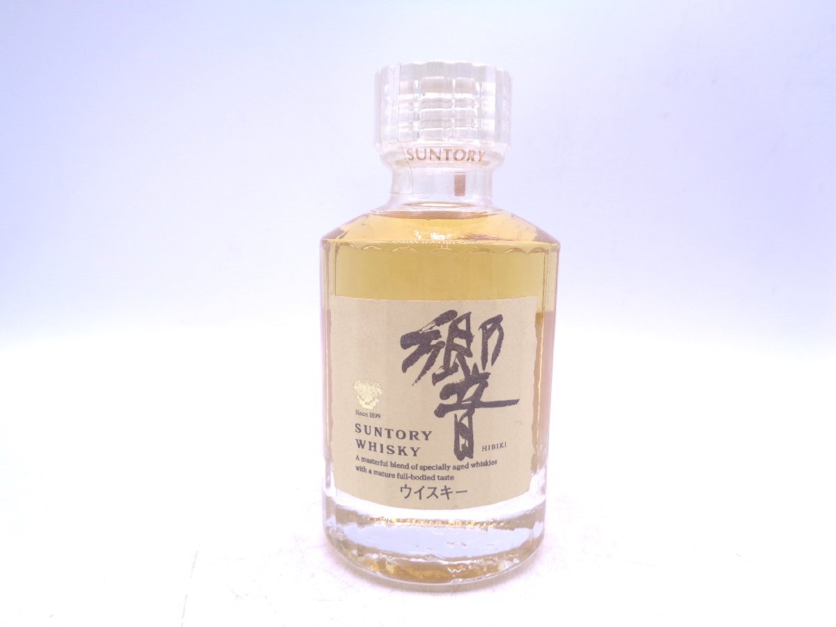 ミニボトル SUNTORY WHISKY HIBIKI サントリー ウイスキー 響 50ml 43% 古酒 未開栓 Q014220の画像1