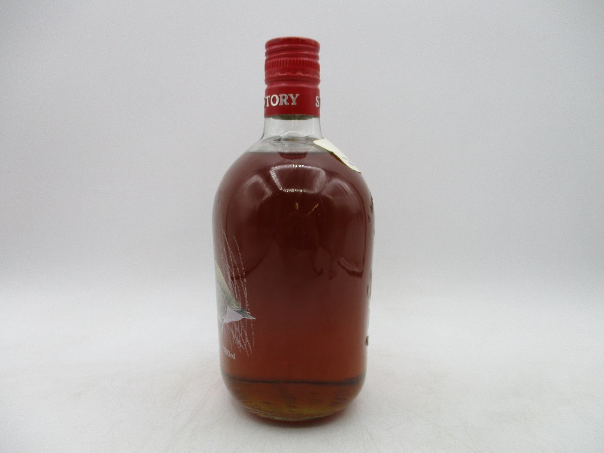 SUNTORY WHISKY OLD サントリー オールド つくばエキスポ '85 バードボトル カナダグース ウイスキー 箱入 700ml 43％ 未開栓 古酒 P31739の画像4