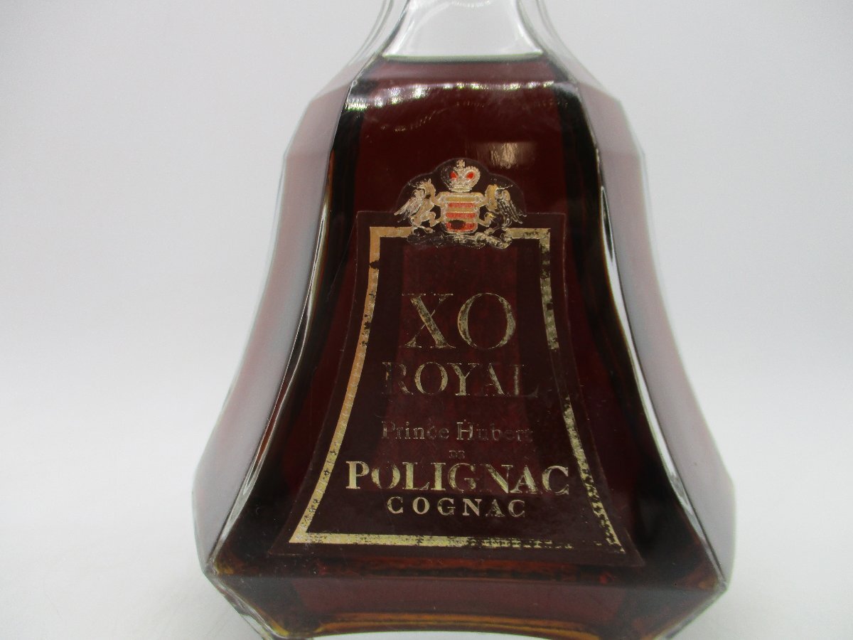 PRINCE HUBERT de POLIGNAC XO ROYAL プリンス ユベール ポリニャック ロイヤル コニャック ブランデー 箱入 700ml 古酒 未開栓 P31707の画像5