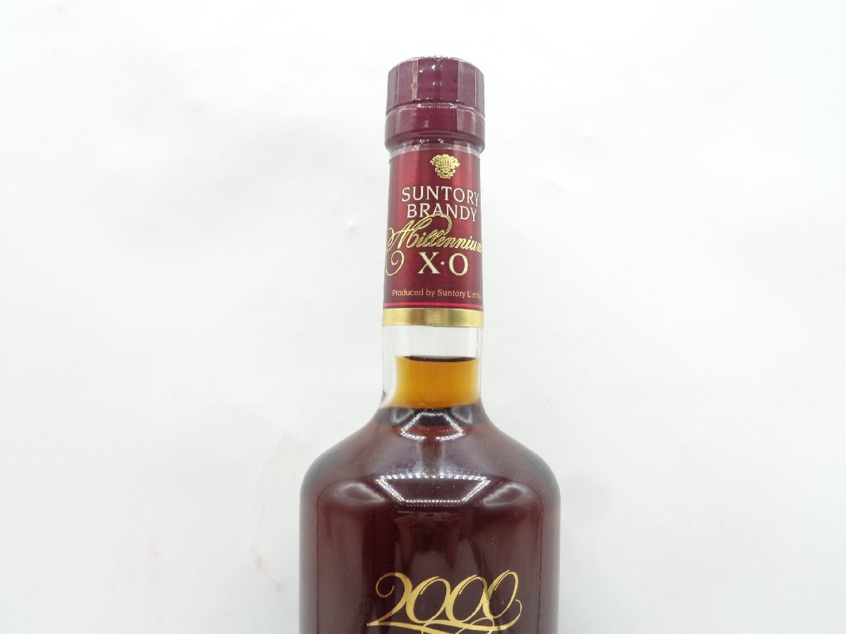 SUNTORY BRANDY XO MILLENNIUM サントリー ブランデー ミニニアム 2000 国産 箱入 未開封 古酒 700ml 40% G24737_画像7