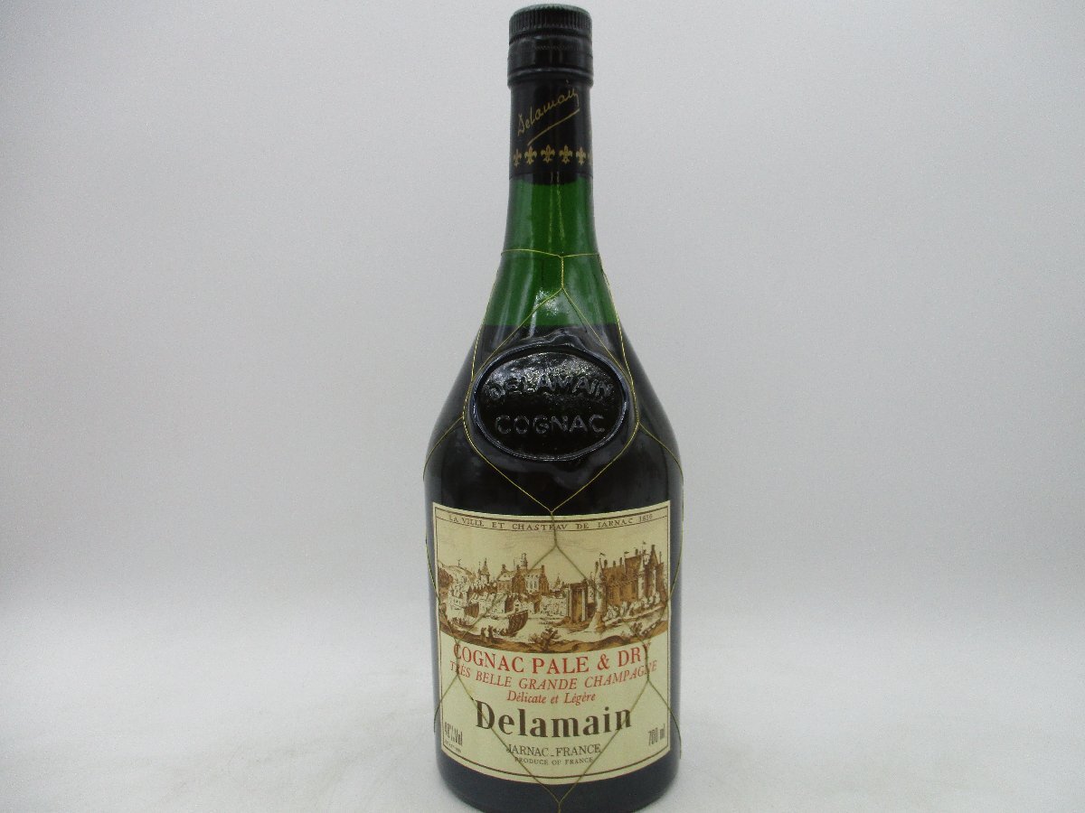 Delamain PALE & DRY デラマン ペール & ドライ グラン シャンパーニュ コニャック ブランデー 700ml 40% 箱入 未開封 古酒 B66999の画像2