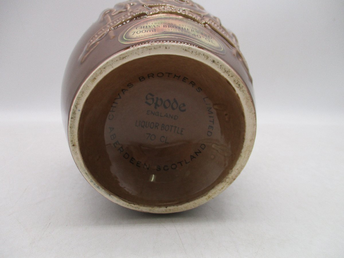 ROYAL SALUTE 21年 ロイヤルサルート 21年 スコッチ ウイスキー 茶 陶器ボトル 未開封 700ml 40％ 古酒 Q14993_画像7