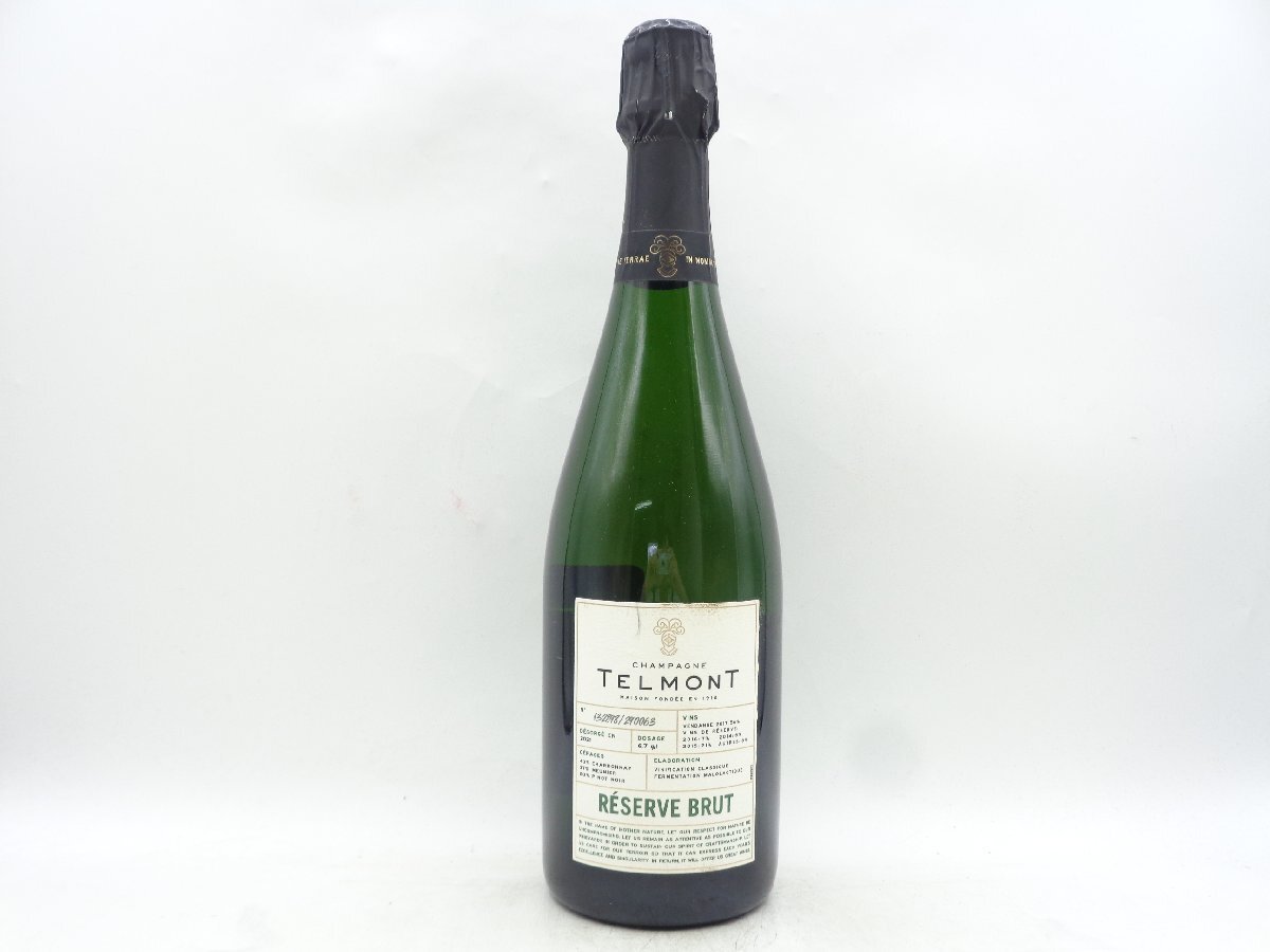 【1円】～ TELMONT RESERVE BRUT 2021 テルモン レゼルヴ ブリュット シャンパン B66947_画像1