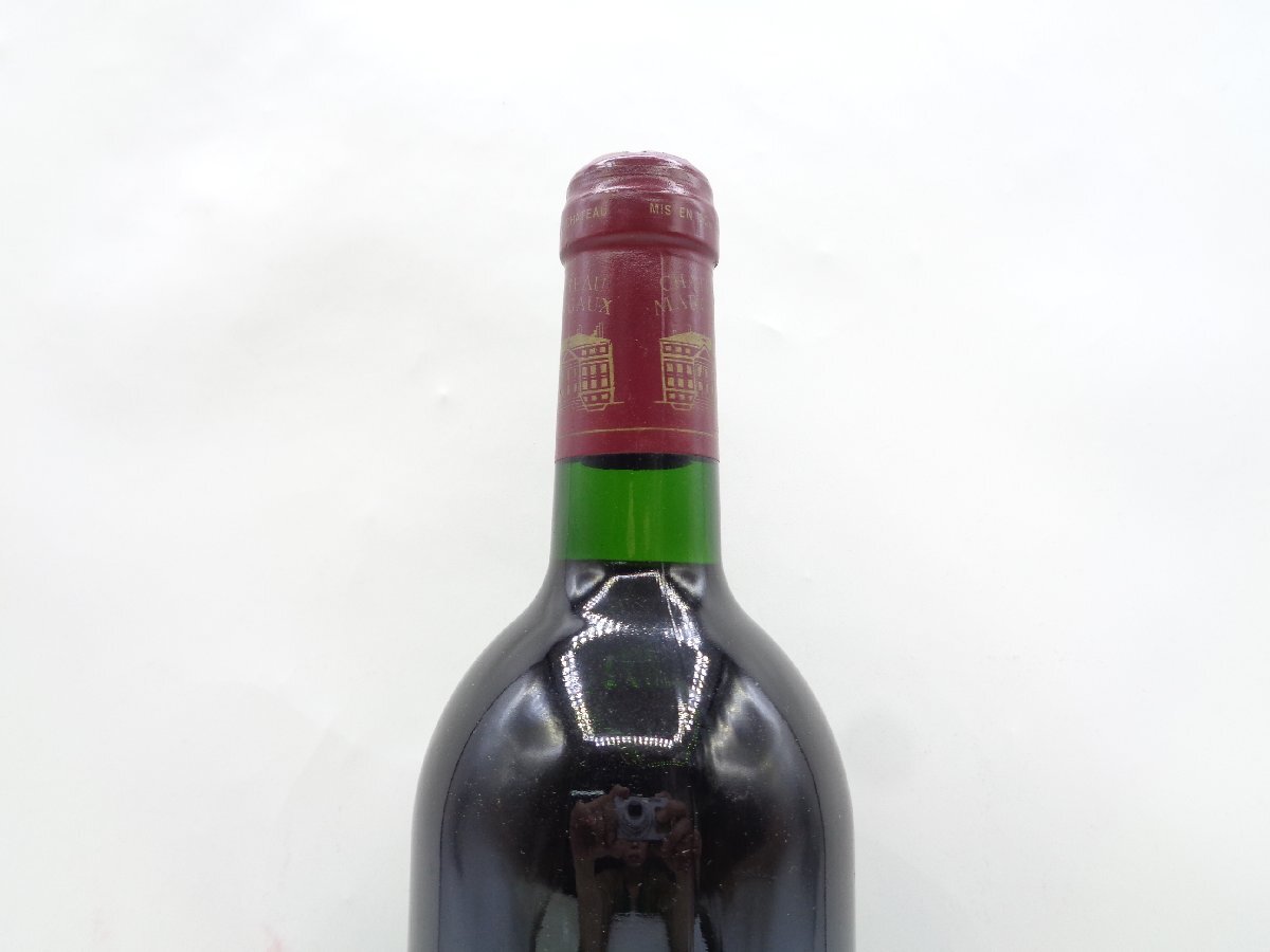 【同梱不可】CHATEAU MARGAUX 1997 シャトー マルゴー プルミエ グラン クリュ 赤ワイン 750ml 未開封 古酒 X268553の画像6