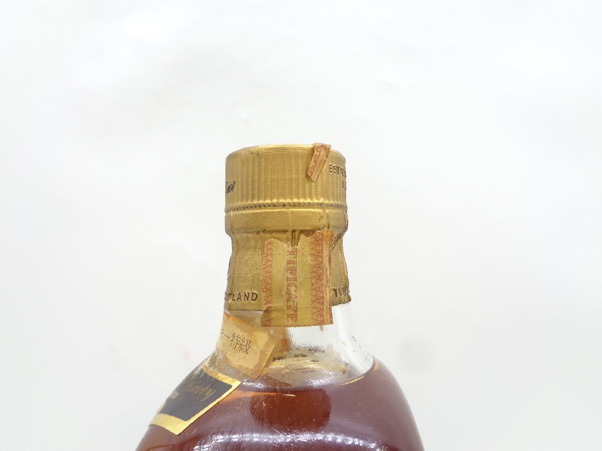 BALLANTINE'S 12年 VERY OLD バランタイン ベリー オールド 赤青旗 スコッチ ウイスキー 特級 760ml 43％未開封 古酒 B67078の画像7