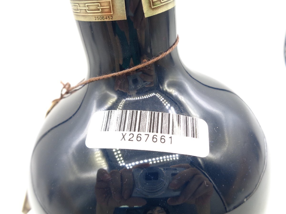 ROYAL SALUTE 21年 ロイヤル サルート 青 陶器 スコッチ ウイスキー 1000ml 未開封 古酒 X267661の画像7