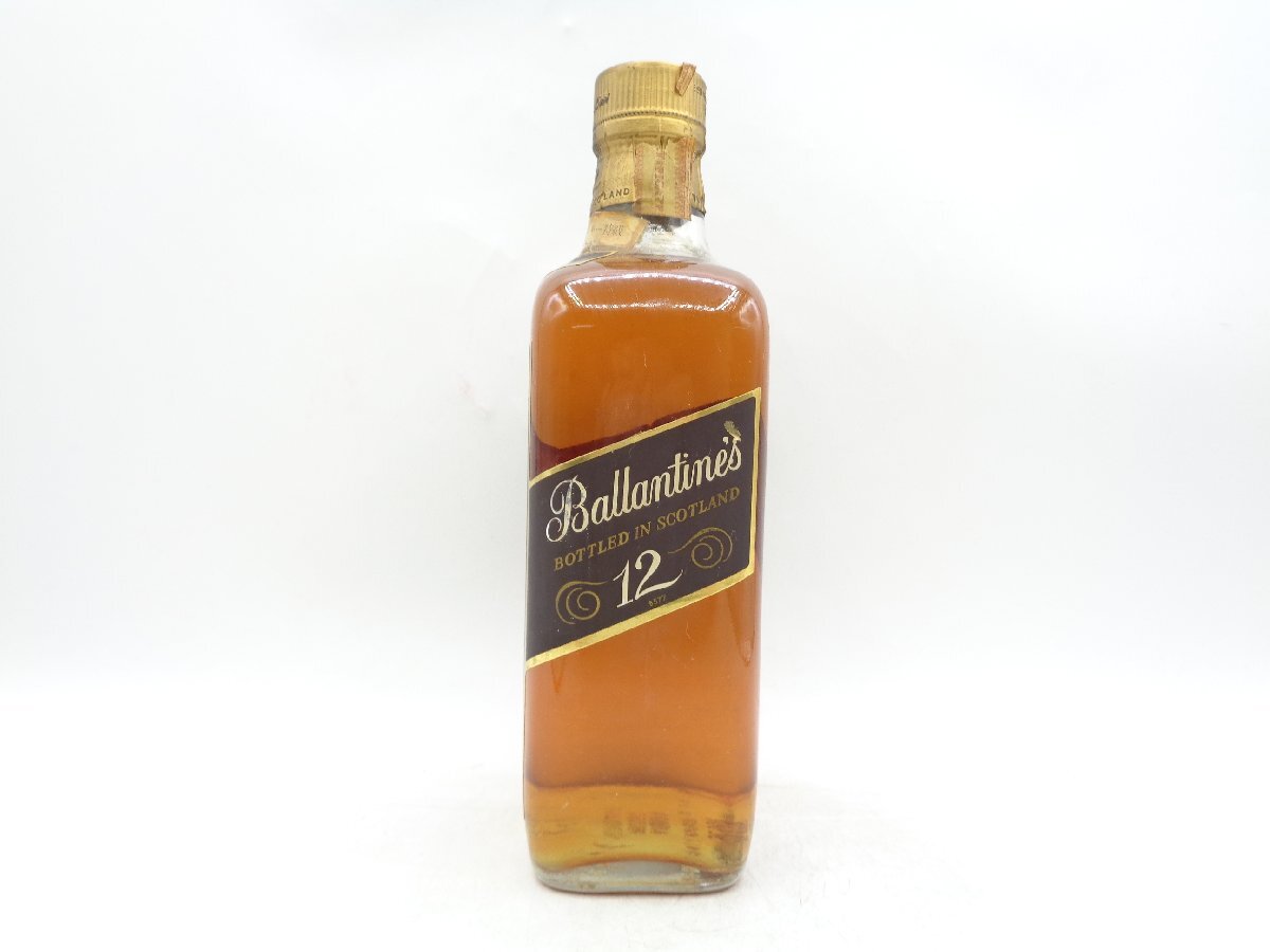 BALLANTINE'S 12年 VERY OLD バランタイン ベリー オールド 赤青旗 スコッチ ウイスキー 特級 760ml 43％未開封 古酒 B67078の画像2
