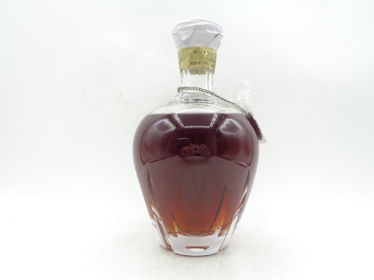 SUNTORY BRANDY IMPERIAL サントリー ブランデー インペリアル HOYA GLASS 国産 未開封 古酒 600ml 43％ Q013973の画像5