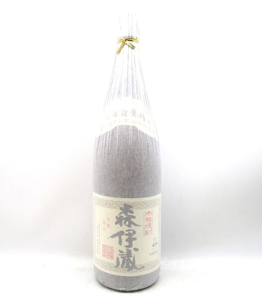 森伊蔵 本格焼酎 かめ壺焼酎 芋焼酎 1800ml 一升 25度 未開封 古酒 木箱 X266464の画像2