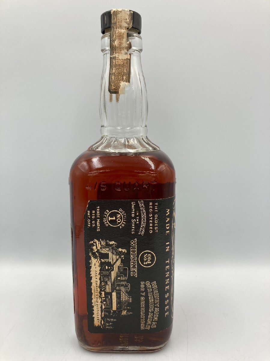 ST【同梱不可】 ジャックダニエル オールド NO.7 760ml 40% 開栓 古酒 Z048847_画像3