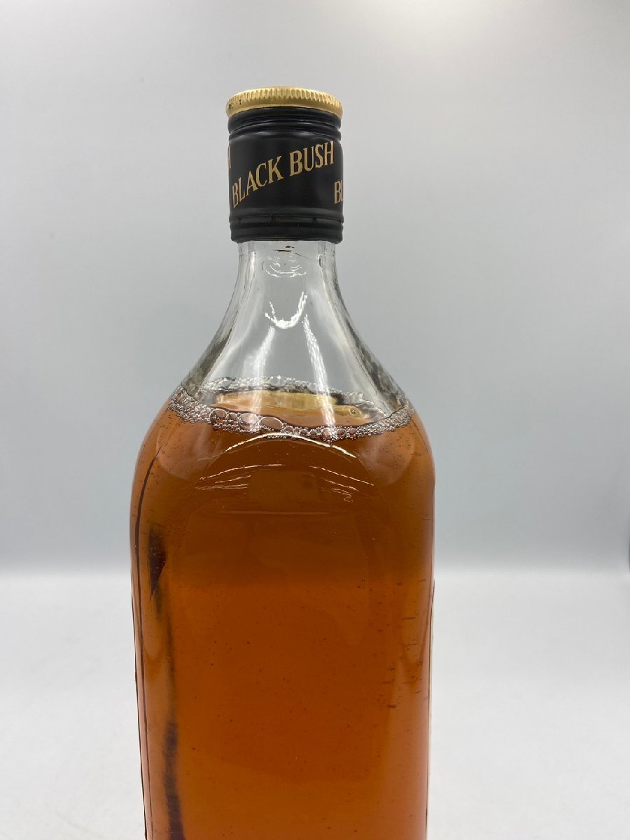 ST【同梱不可】 IRISK WHISKY BLACK BUSH ブラックブッシュ 1L 43% 未開栓 古酒 Z049470の画像8