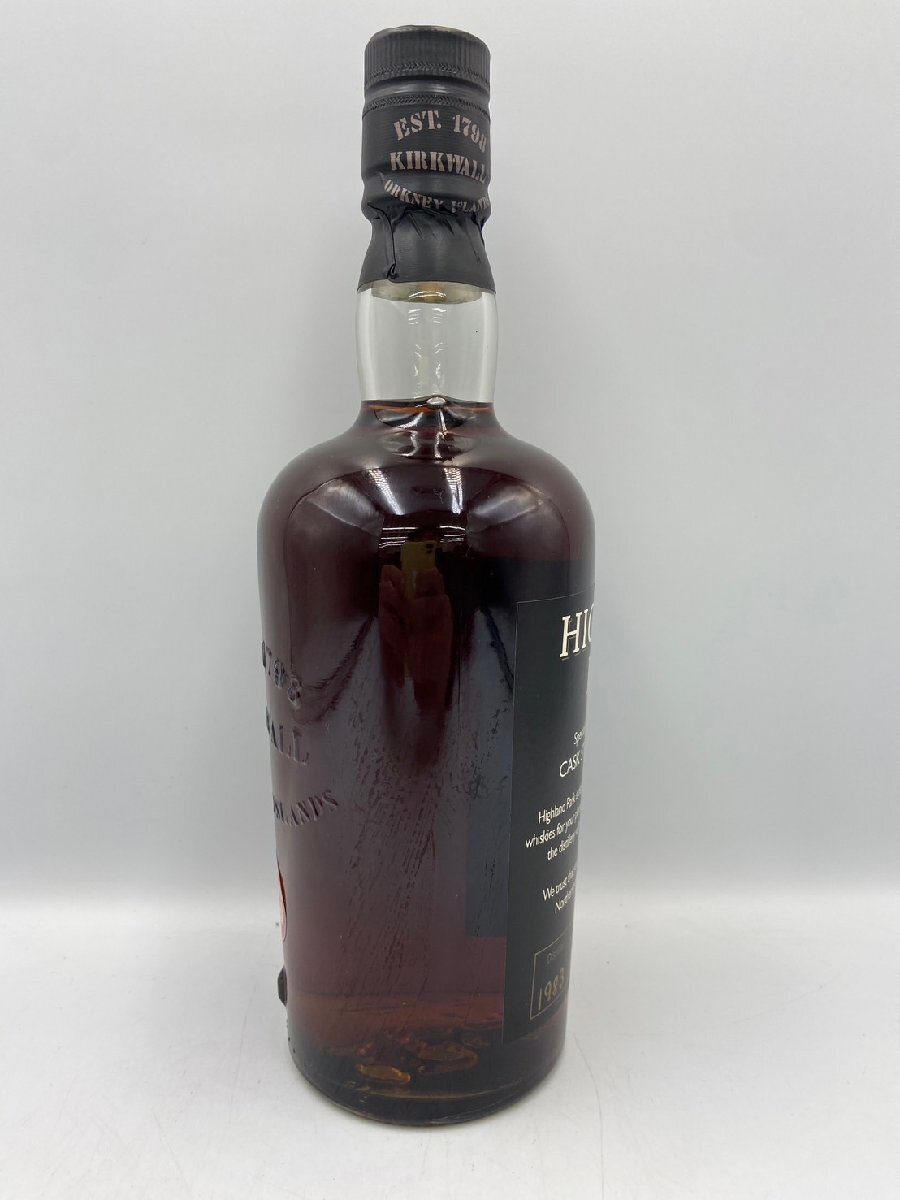 ST【同梱不可】 ハイランドパーク 20年 1983-2003 700ml 56% 箱付き 未開栓 古酒 Z038525の画像3