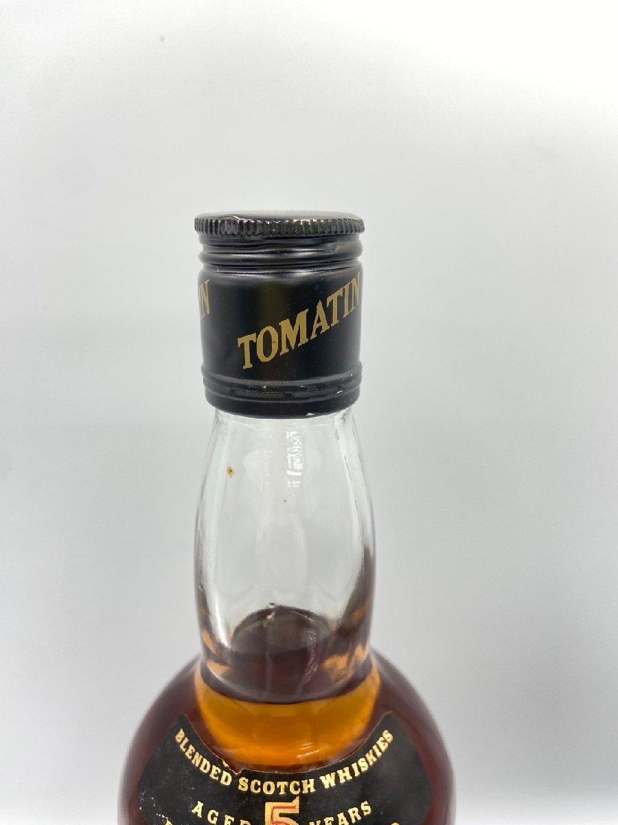 ST【同梱不可】TOMATIN トマーティン 5年 BIGT ウイスキー特級 750ml 43% 未開栓 古酒 Z050635の画像6