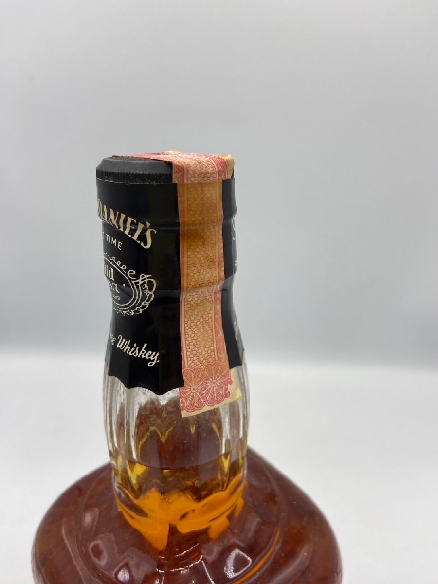 ST【同梱不可】JACK DANIEL'S ジャックダニエル オールド№7 箱有 750ml 未開栓 古酒 Z050879の画像6