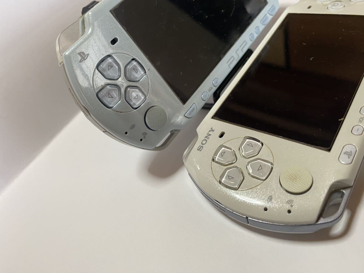 SONY ソニー PSP PlayStation Portable プレイステーション プレイステーションポータブル PSP-3000 -2000 ジャンク 通電okの画像2
