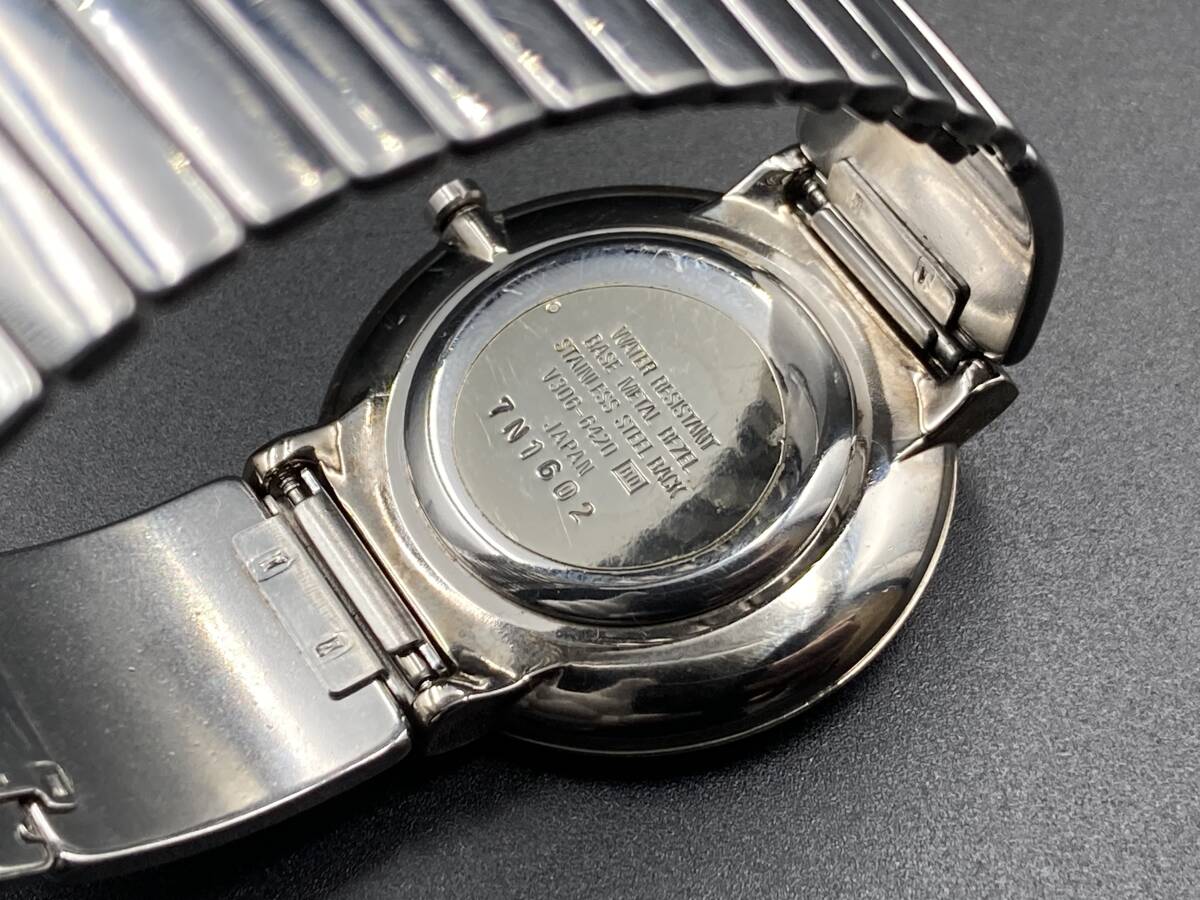 1円〜 動作品 SEIKO ALBA／セイコー アルバ SIDE-B V306-6420 クォーツ メンズ腕時計_画像5