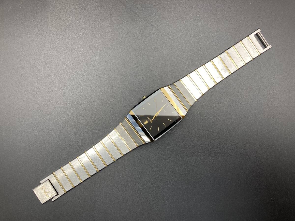 1円〜 動作品 SEIKO DOLCE TUNGSTEN／セイコードルチェ タングステン 9531-5060 クォーツ メンズ腕時計の画像8