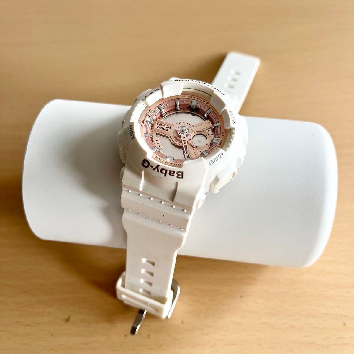 CASIO カシオ 腕時計 G-SHOCK Baby-G Gショック ホワイト ジーショック 白 ピンクゴールド