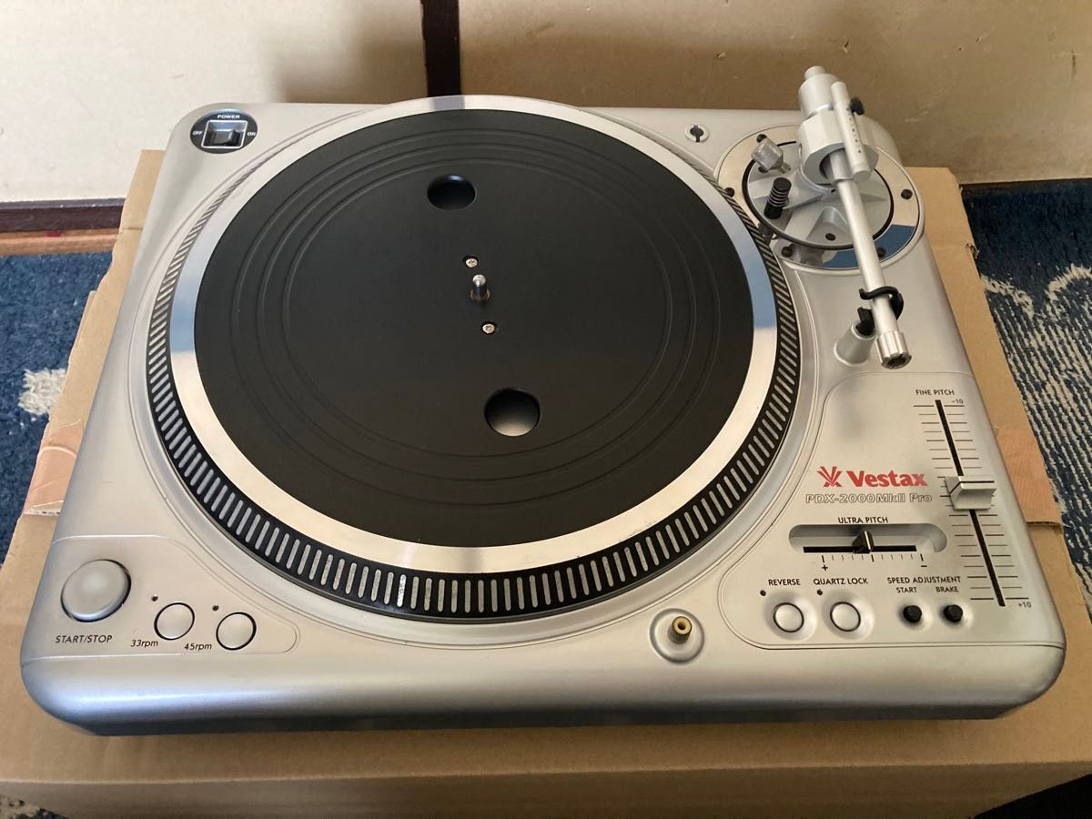 VESTAX ベスタクス PDX2000 Mk2Pro ターンテーブル 