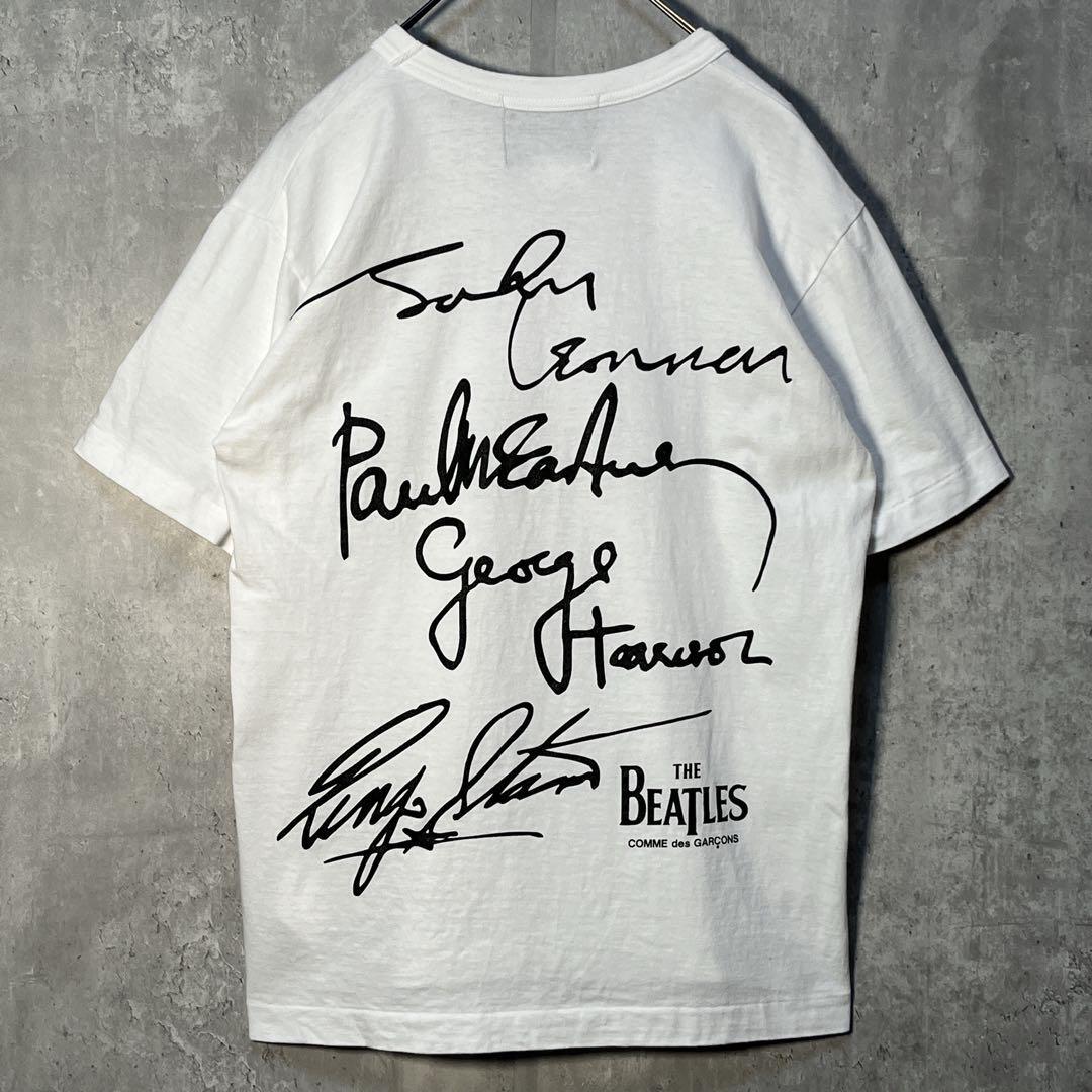 コムデギャルソン × ビートルズ BEATLES バックプリント Tシャツの画像2