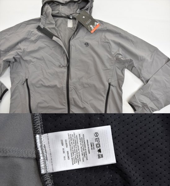 送料無料1★Mountain Hardwear★マウンテンハードウェア Chockstone フーディ size:L マンタグレイ_画像9