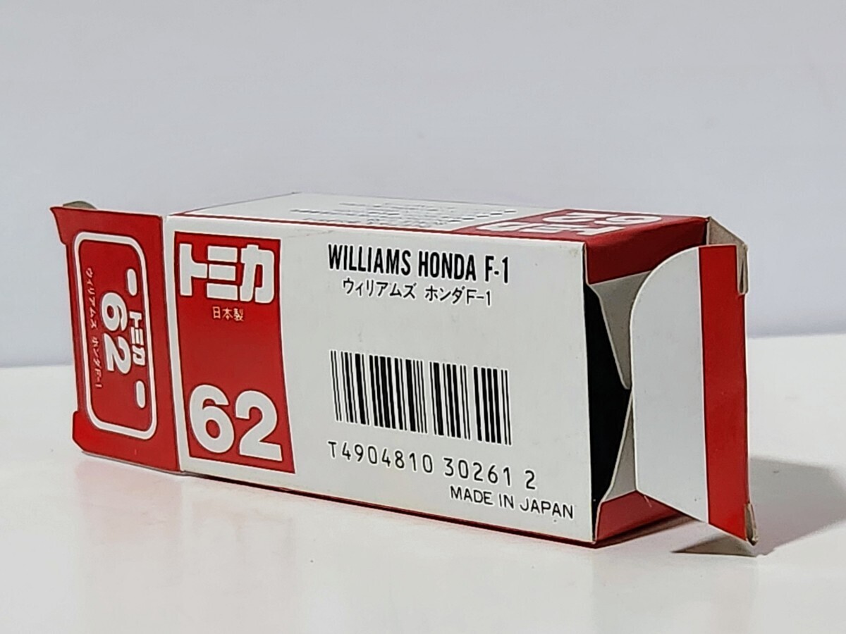 日本製トミカ ウィリアムズ ホンダＦ―１の画像8