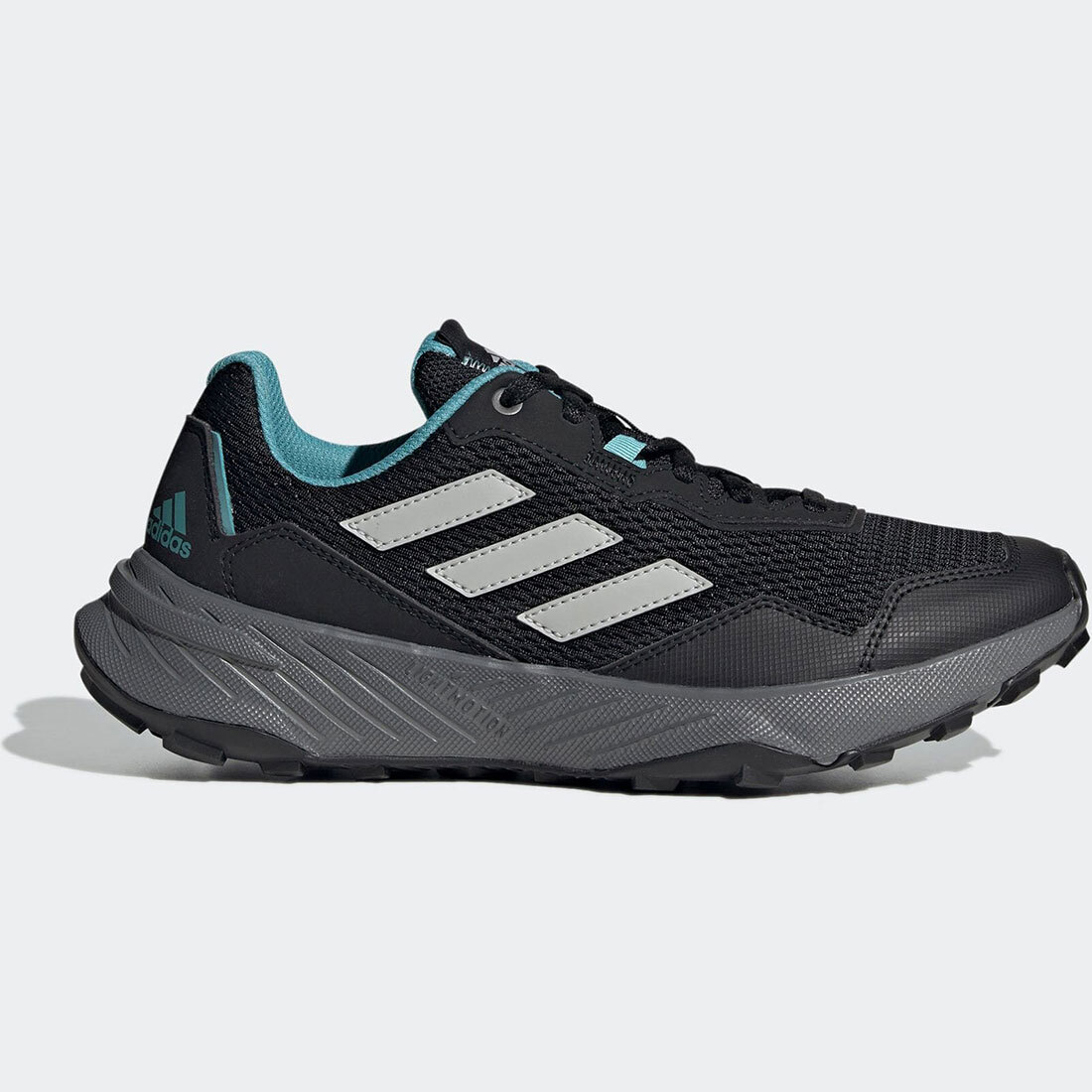 アディダス 24.5cm トレースファインダー ブラック グレー adidas TRACEFINDER W レディース トレイルランニング アウトドア 黒 灰色_画像1