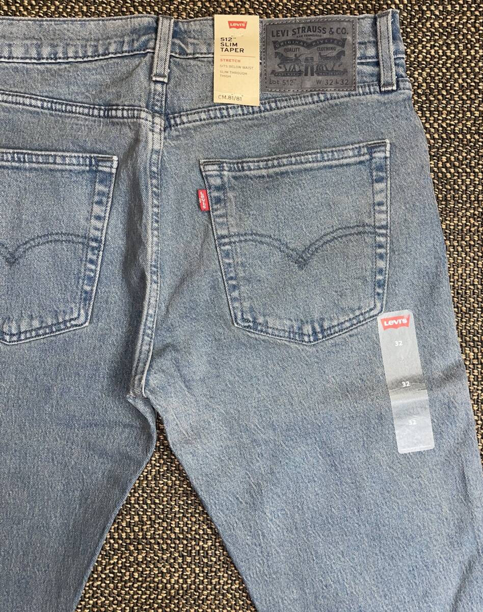 リーバイス 512 W32 Levi's SLIM TAPER スリム テーパード ジーンズ デニム ジーンズ ジーパン 288330709_画像6