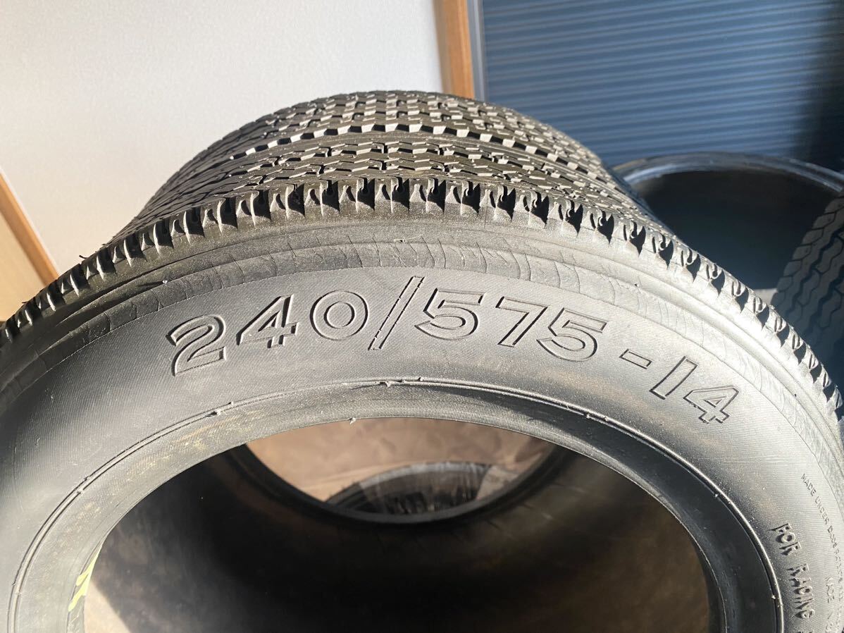  подлинная вещь не использовался товар Dunlop CR88 2 шт старый машина распроданный машина highway racer Hakosuka Ken&Mary Japan свинья нет samebru