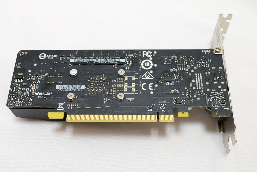 ■動いたけどちょい訳あり？msi GeForce GTX1050Ti 4GB LP ビデオカード グラフィックボード ロープロファイルの画像2