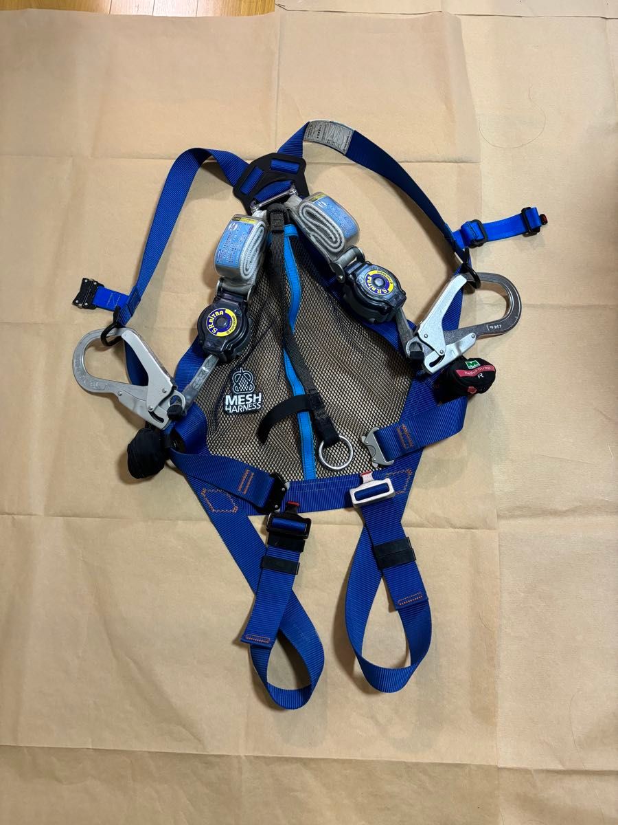 フジデンコ フルハーネス 100kg Mサイズ Mess Harness 