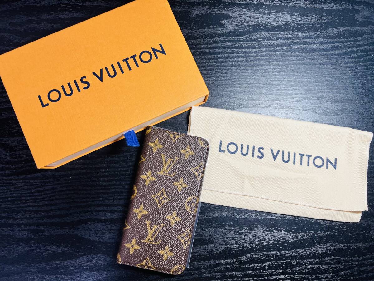 ★★極美品 LOUIS VUITTON ルイヴィトン フォリオ iPhoneケース BC3197 iPhone7plus 8plus etc.. 付属品有り_画像1