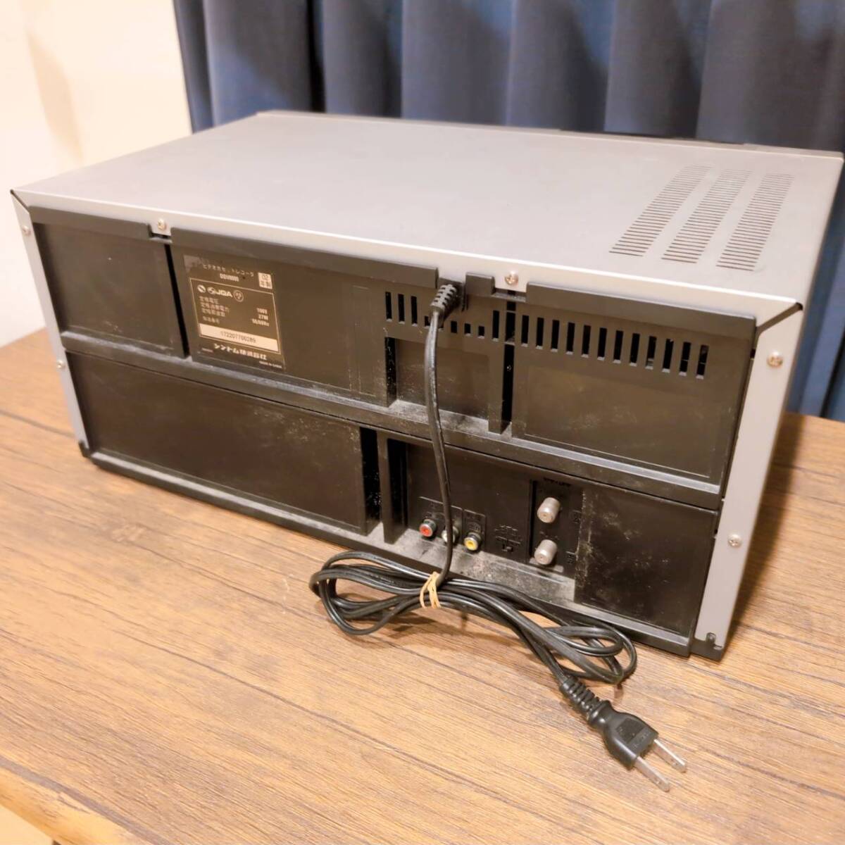Shintom VHSビデオカセットレコーダー DDV8000　通電確認済み_画像5
