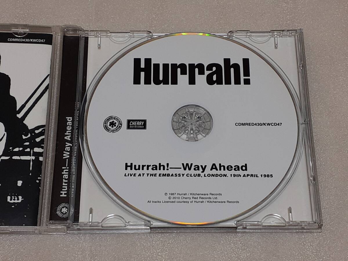 HURRAH!/WAY AHEAD 輸入盤CD UK INDIE ROCK POP ギターポップ 87年作_画像3