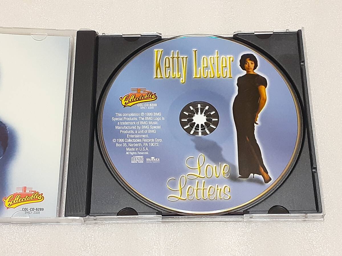 KETTY LESTER/LOVE LETTERS 輸入盤CD US JAZZ VOCAL 64年作+ボーナス THE SOUL OF ME_画像3