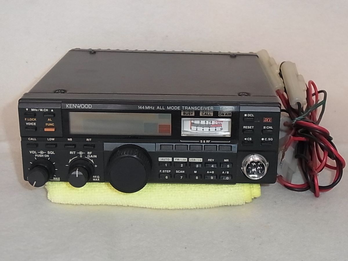 KENWOOD ケンウッド TR-751 144MHzオールモード 10W機 中古ジャンク品の画像1