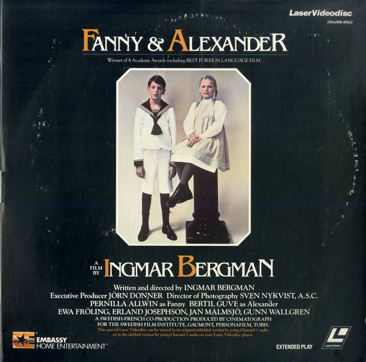 B00177241/LD2枚組/「Fanny & Alexander」の画像1