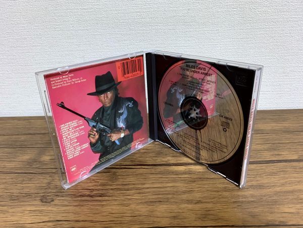 【80'sフュージョン/初期輸入盤】マイルス・デイヴィス / ユア・アンダー・アレスト ■ Miles Davis / You're Under Arrest (CK40023)_画像3